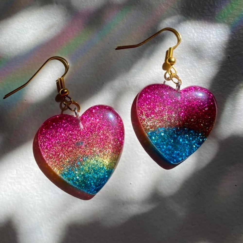 Y2K Heart Earrings
